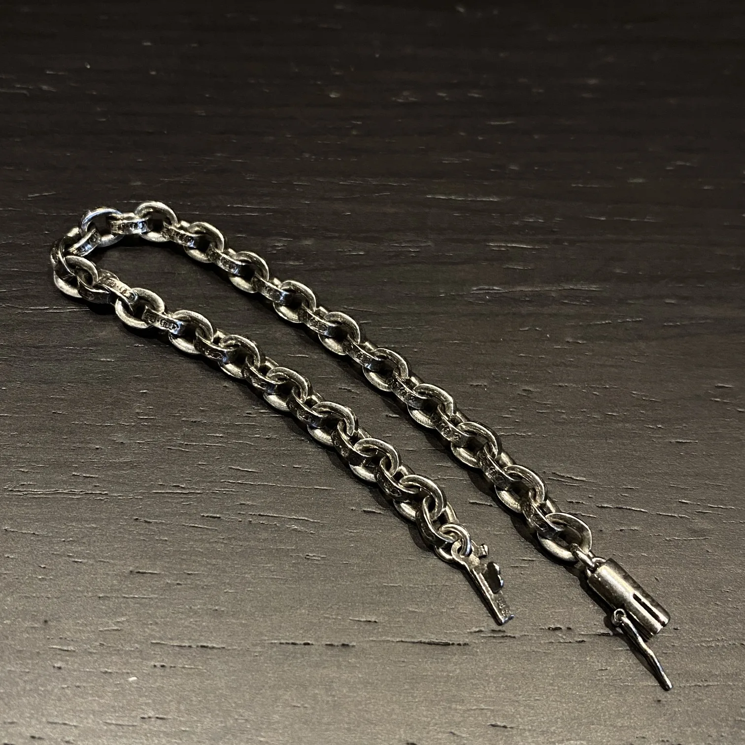 Chrome Hearts CH 이니셜 팔찌｜925 실버