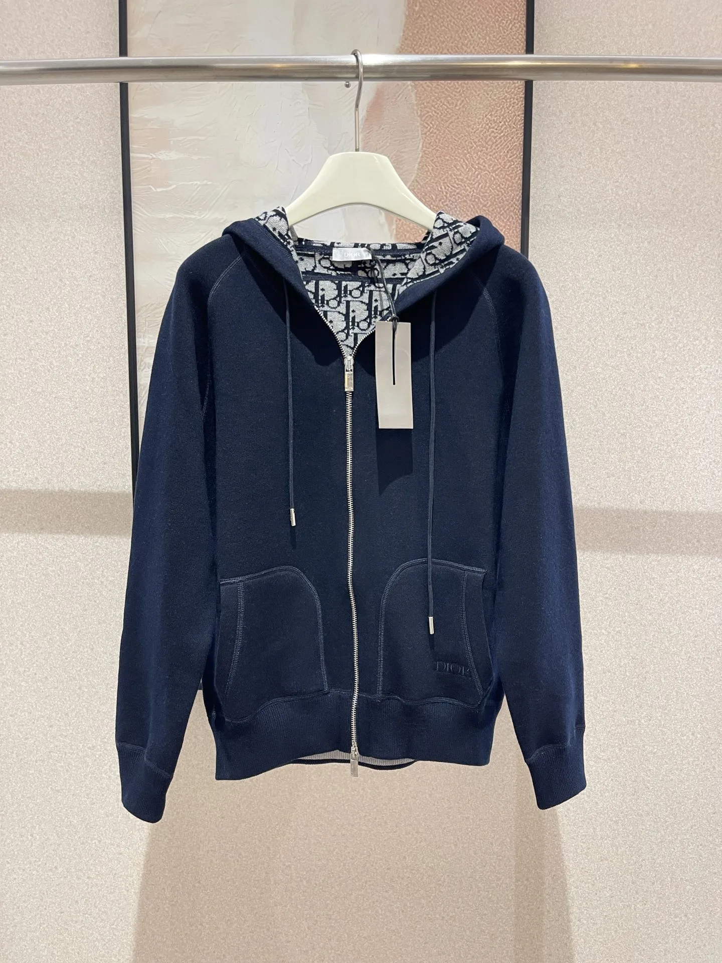 dior 후드 트랙 재킷 113M221AT225