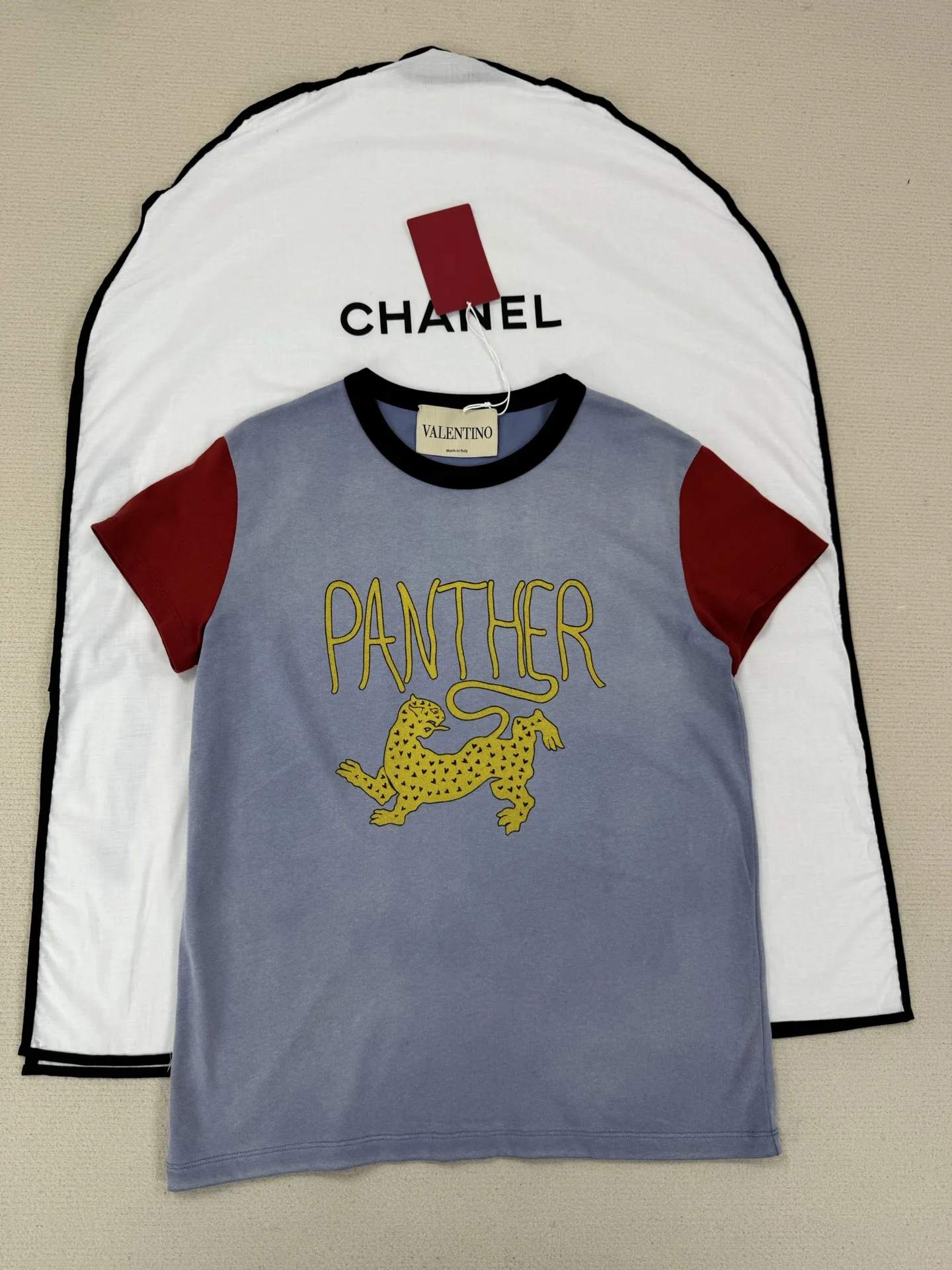Valentino Garavani colour-block T-shirt