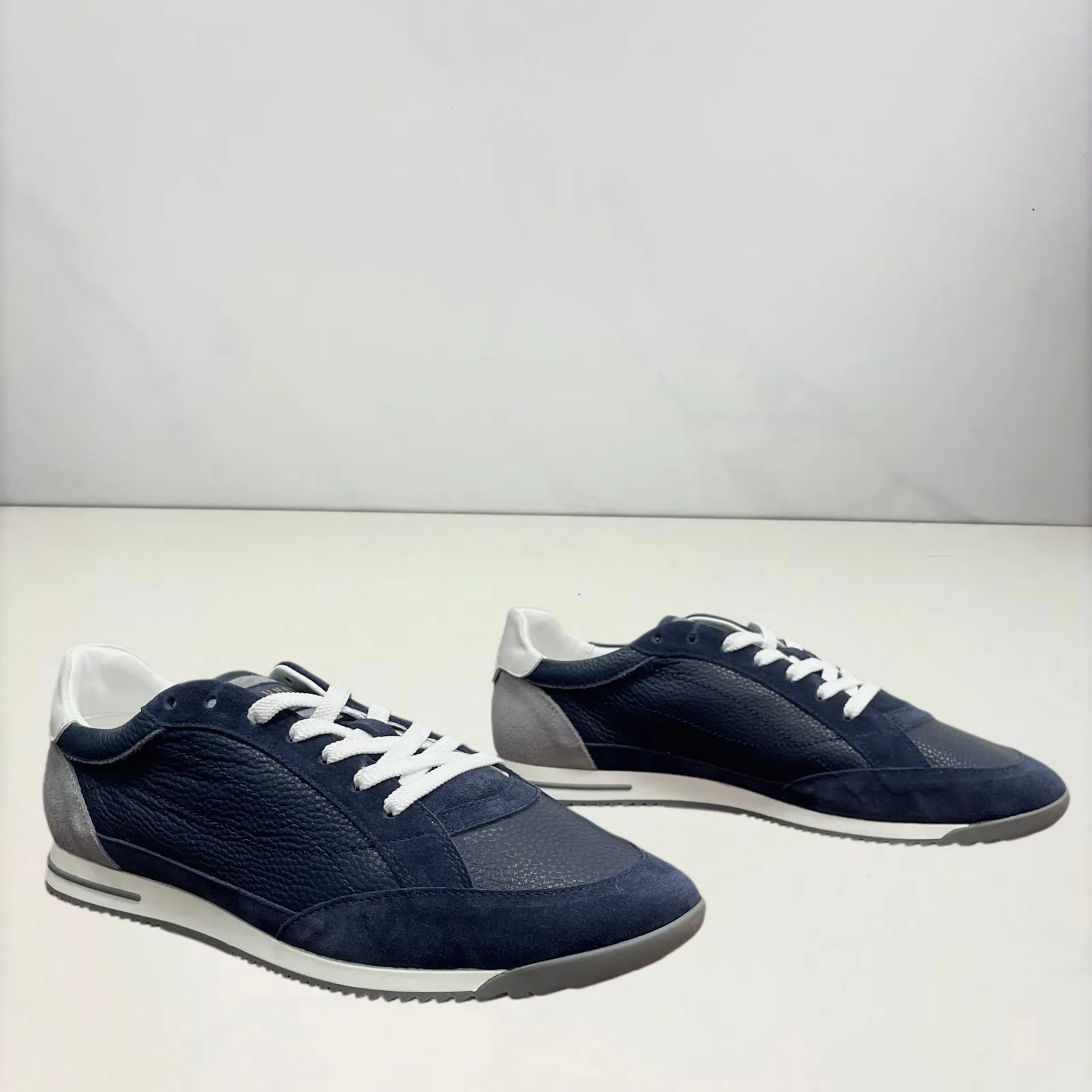 Brunello Cucinelli 파나마 스웨이드 스니커즈